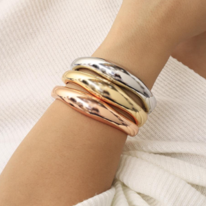 Women’s rhodium bracelet